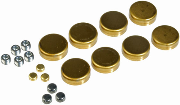 Engine Freeze Plug Set, Brass