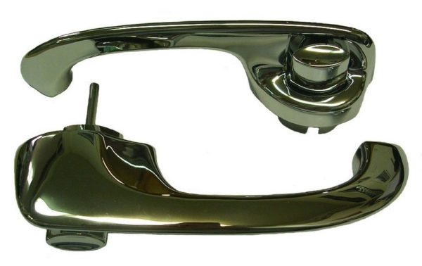Outer Door Handle Set, With Buttons and Gaskets