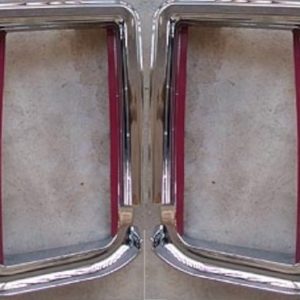 1966 442 Tail Light Bezels