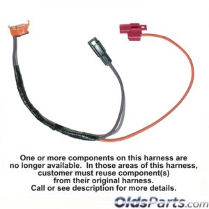 Cutlass 442 Convertible Top Wiring Harnesses - OldsParts.com