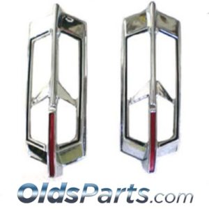 1968 Cutlass 442 Hurst Olds Rear Side Marker Bezels