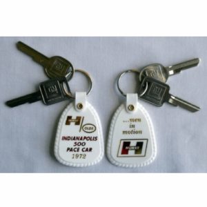 NOS 1972 Hurst Olds Indianapolis Pace Car Key Chain