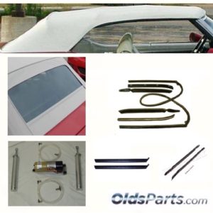 CTSI Convertible Top Hydraulic Hose Line Set – 1964-1967 Oldsmobile Cutlass, F-85 & 442 – USA Made