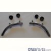 NOS Rear Quarter Extension Molding Pair 87008778