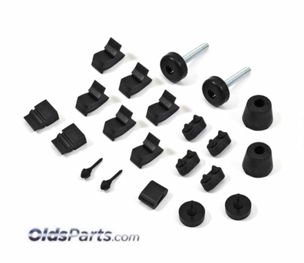 Rubber Bumper Kit Does Door, Trunk, & Hood